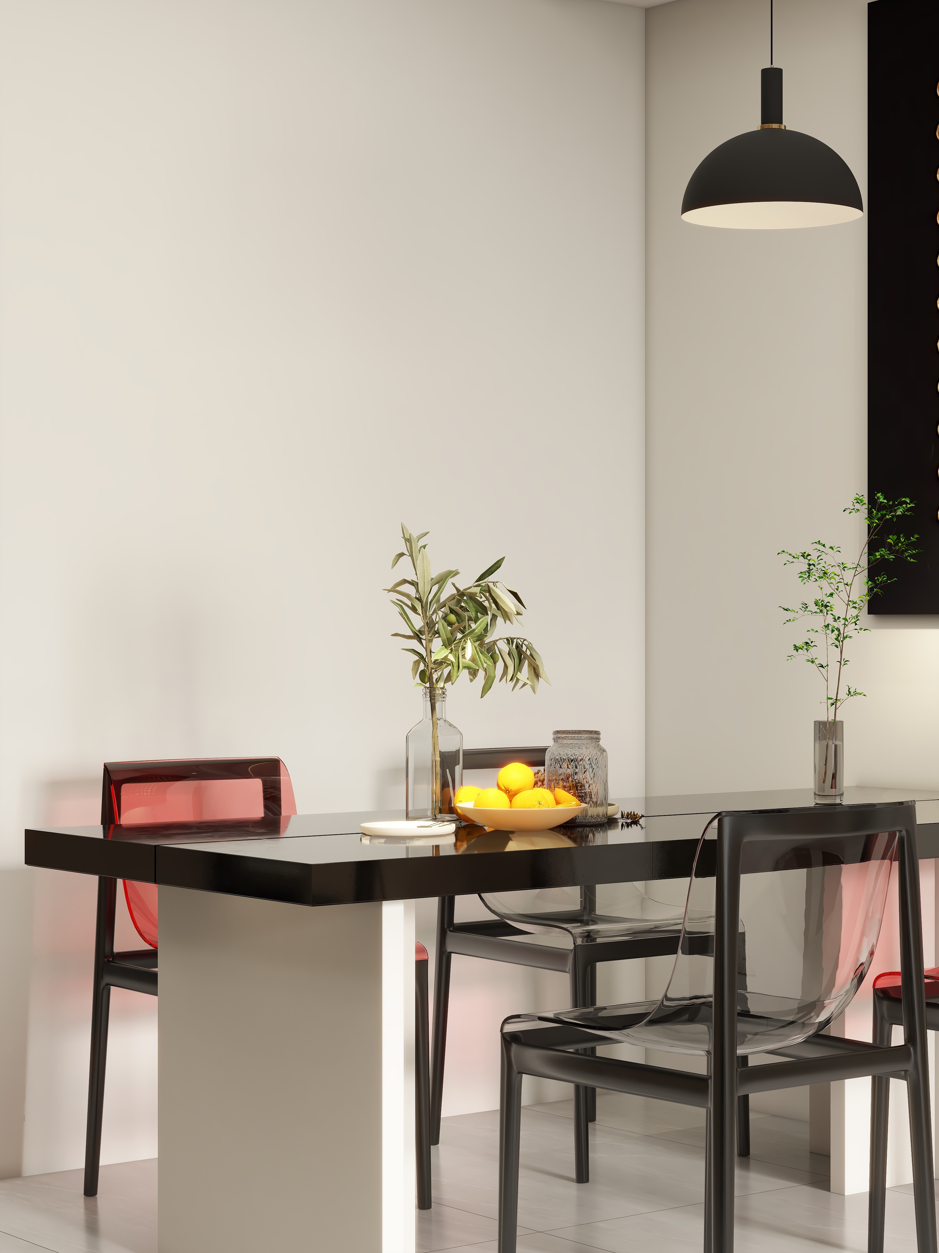 壹诺设计工作室-91㎡3室-现代简约装修效果图