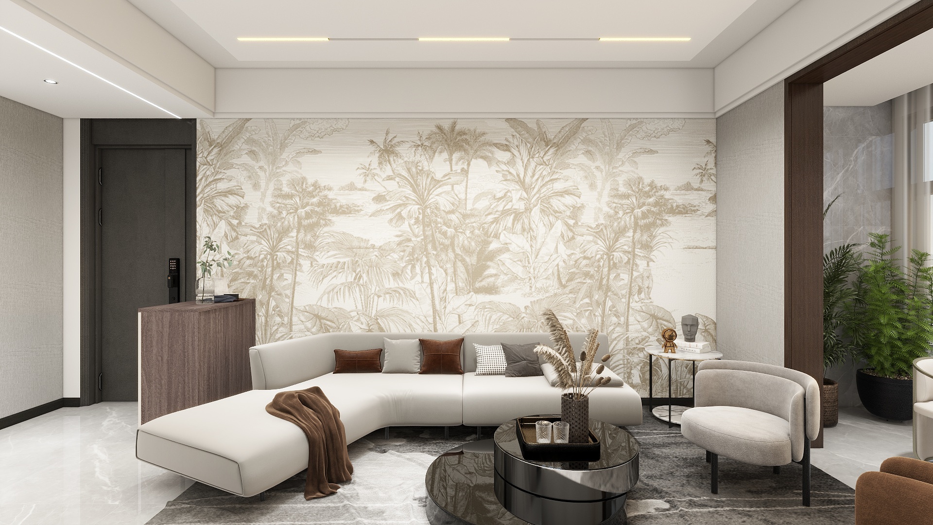 灵宝佳美嘉垂感大师-虢园新居118㎡4室-装修设计方案