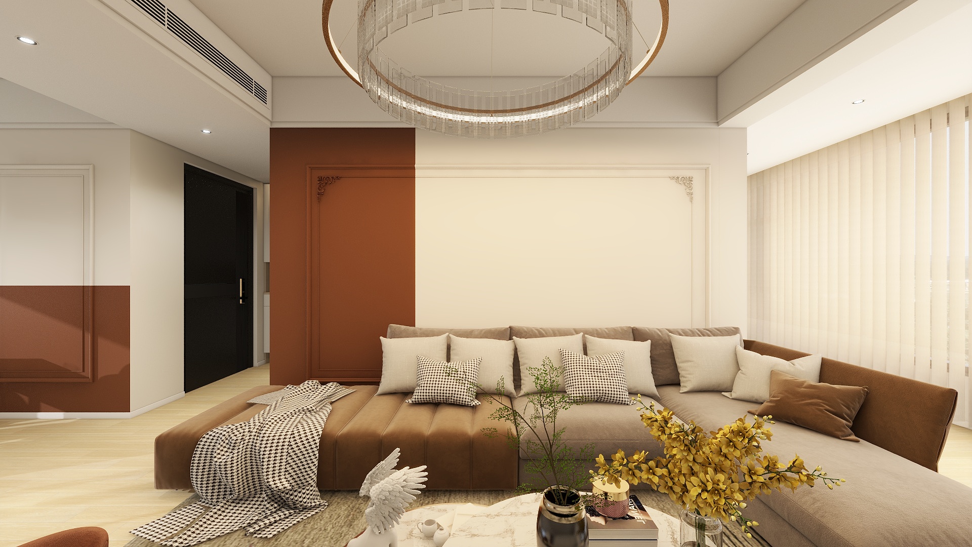 灵宝佳美嘉垂感大师-如意府122㎡3室-装修设计方案