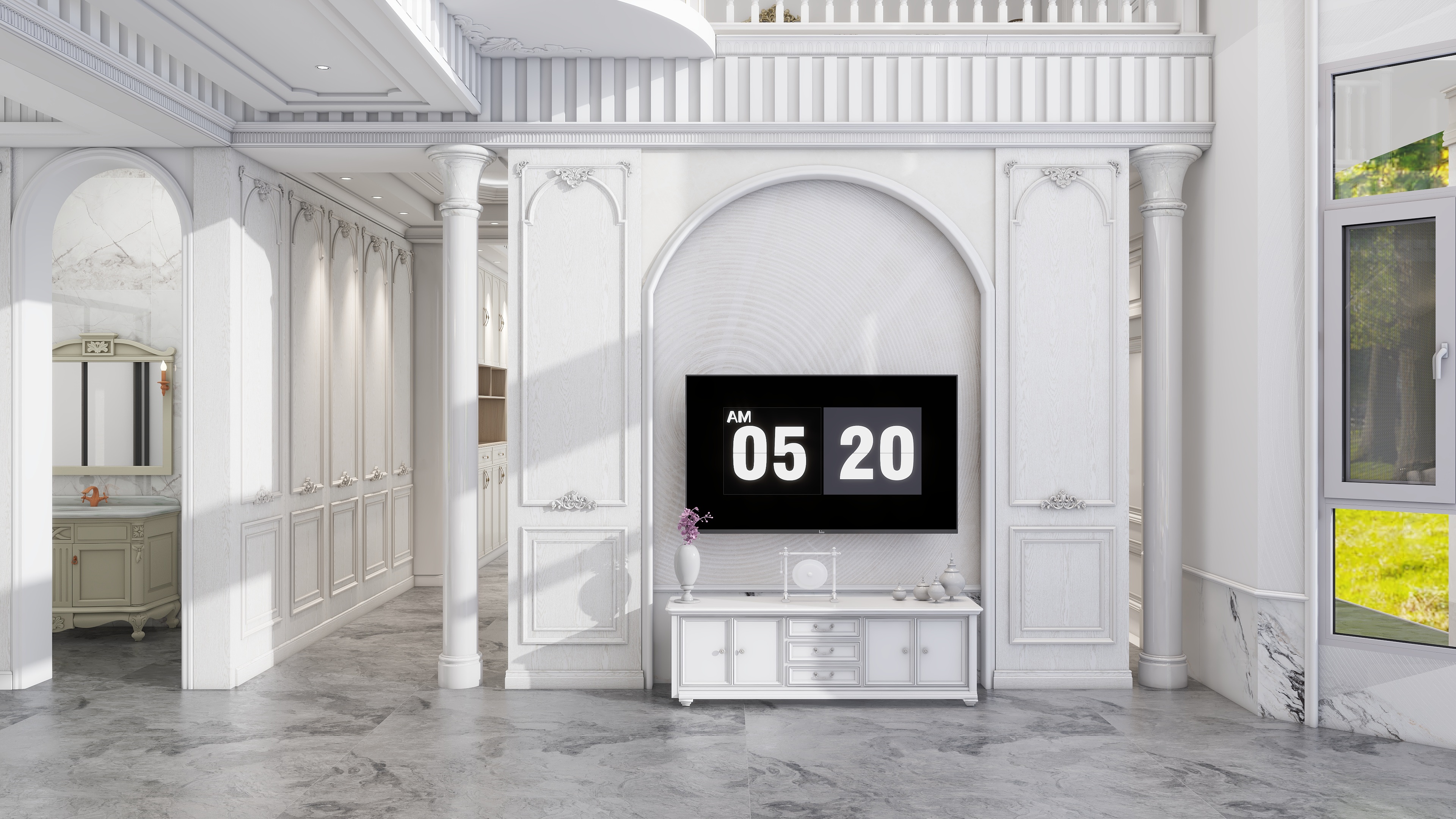 设计杨敏-桃村欧式自建房-装修设计方案