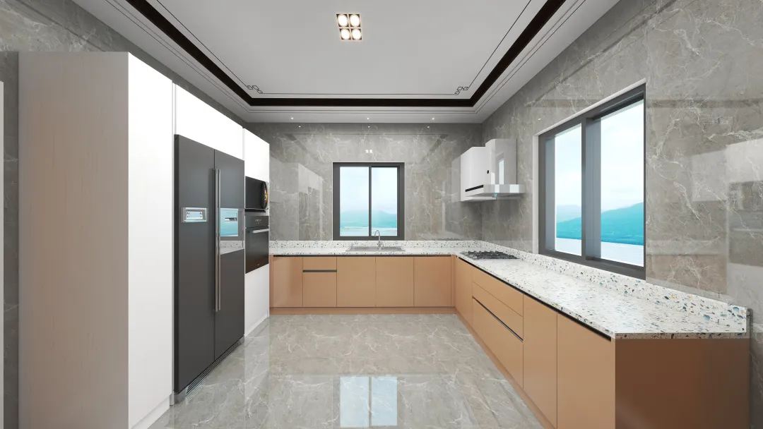 genesiskitchenslimited的装修设计方案:kitchen design for a new client