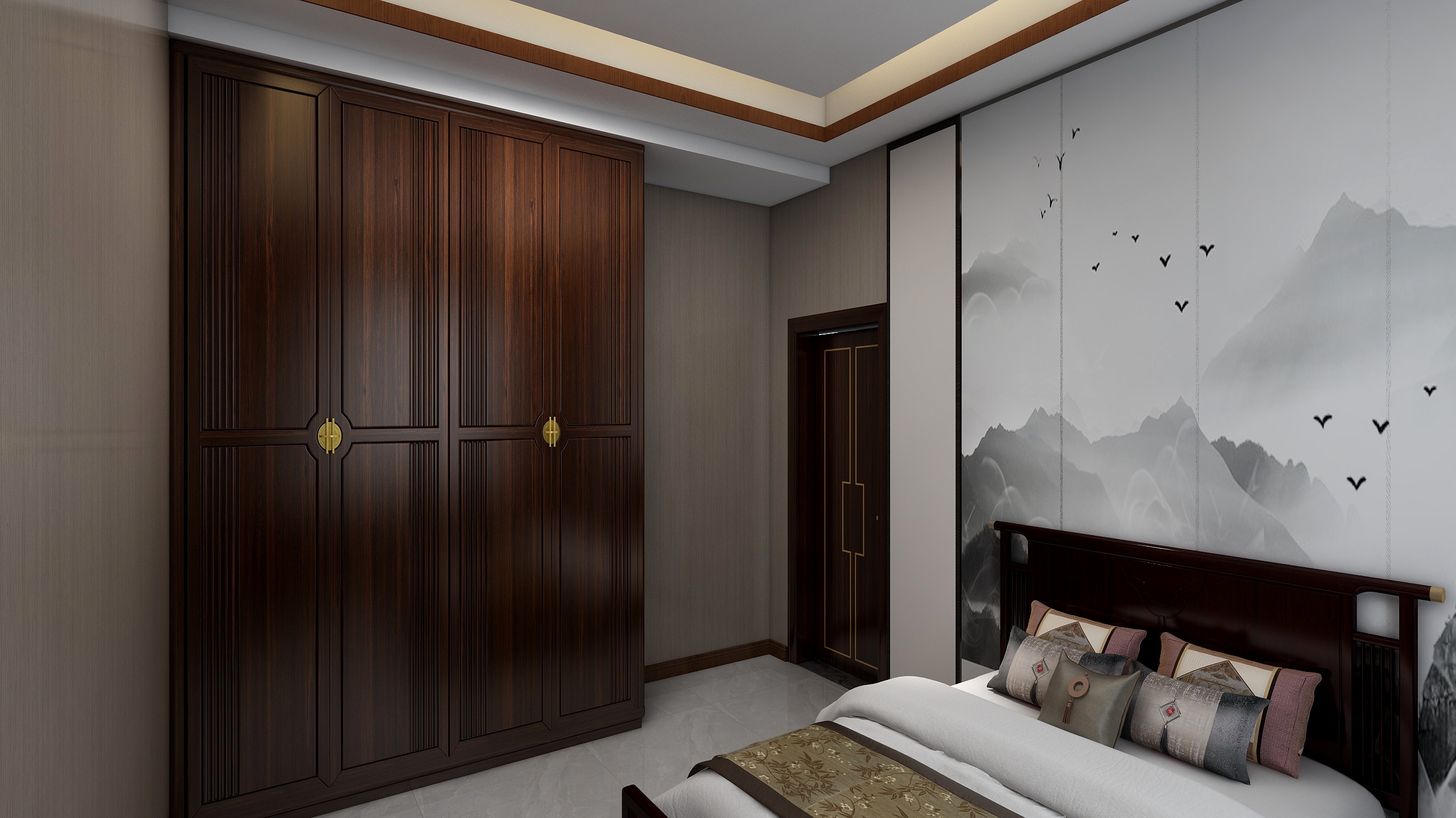 唐山千鸟装饰工程有限公司-大安镇东九户杨总前正房-装修设计方案