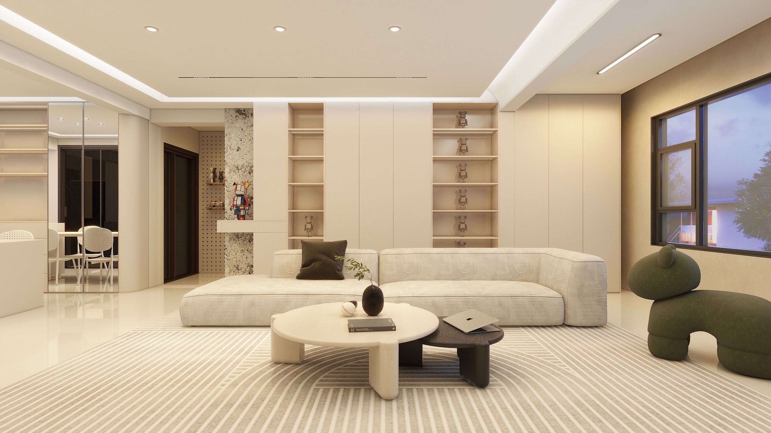 乔治伯爵整装工作室-123㎡2室-装修设计方案