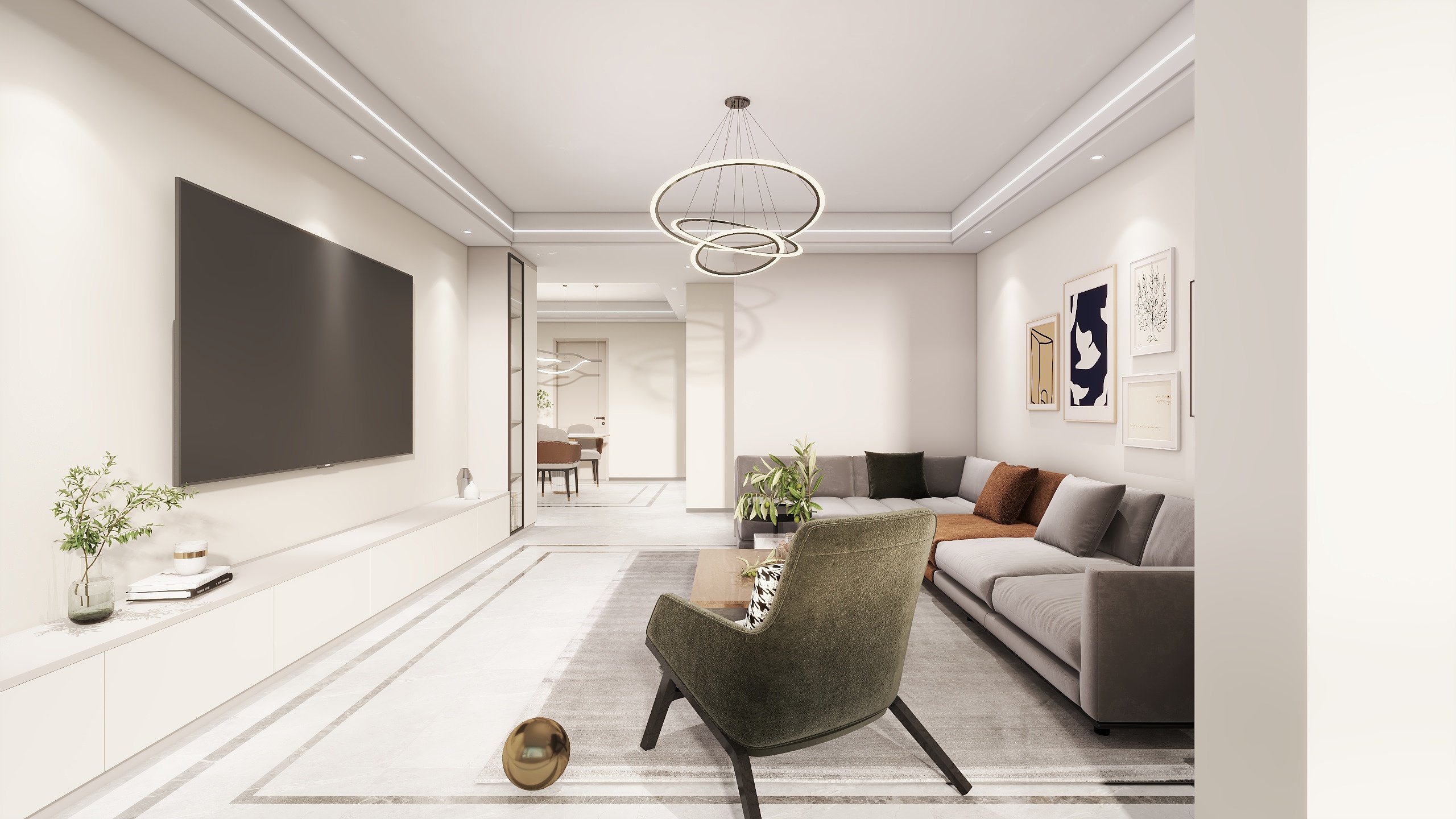 郭涛-139㎡4室三居-装修设计方案