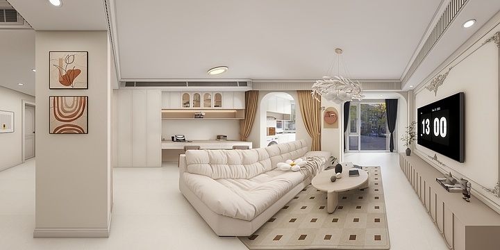 金戈祭心-诺卡小镇效果图-装修设计方案