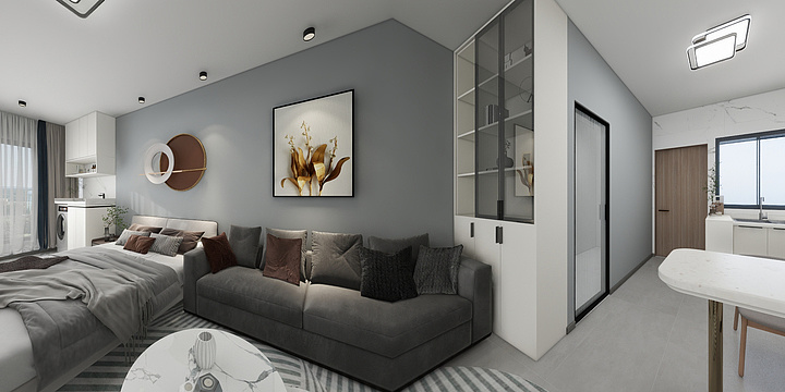 典象装饰丨高翔-堂悦山南1#2405-装修设计方案