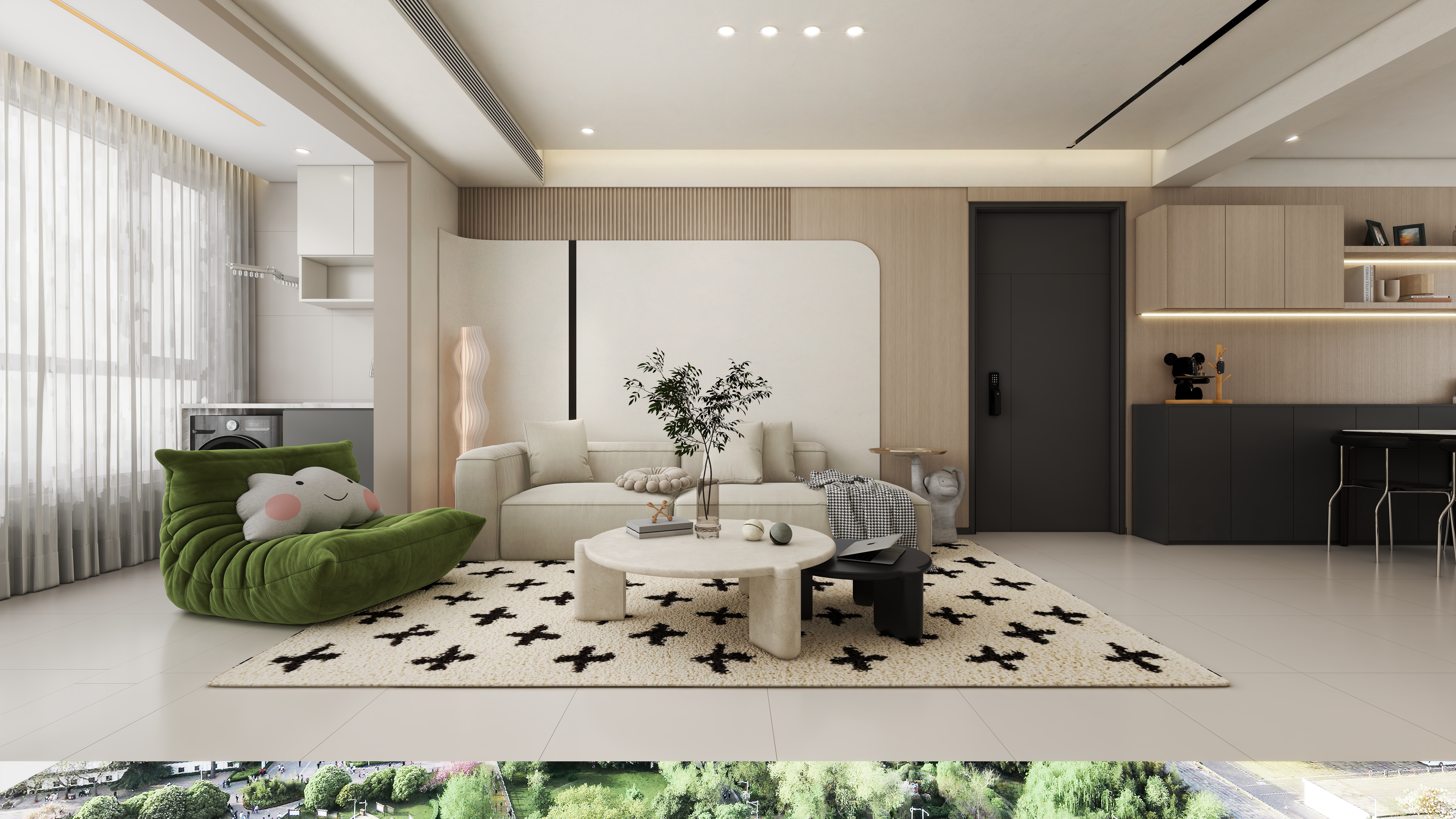 QsTn-98㎡2室-装修设计方案