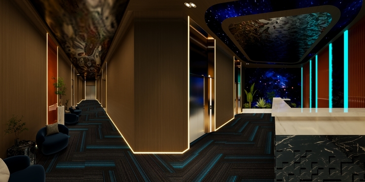 甘肃省利仕装饰装修工程有限公司-世纪花园足浴店-副本-副本-装修设计方案