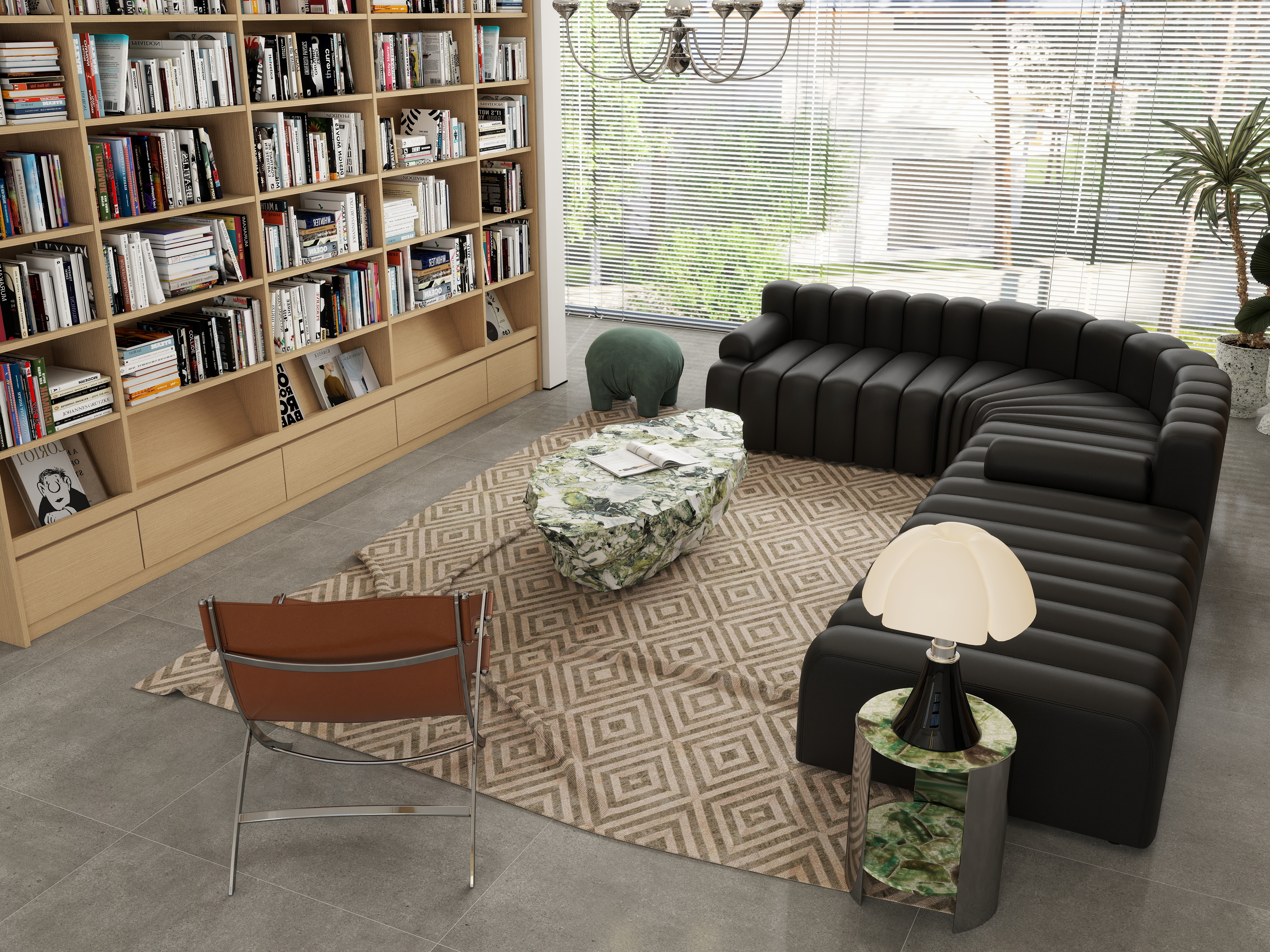 吱昂ZNG-法国大平层公寓-装修设计方案