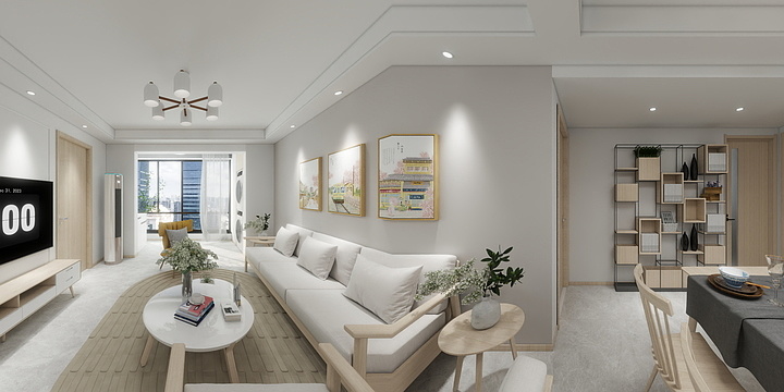 袁某人家装设计-盛世景庭-装修设计方案