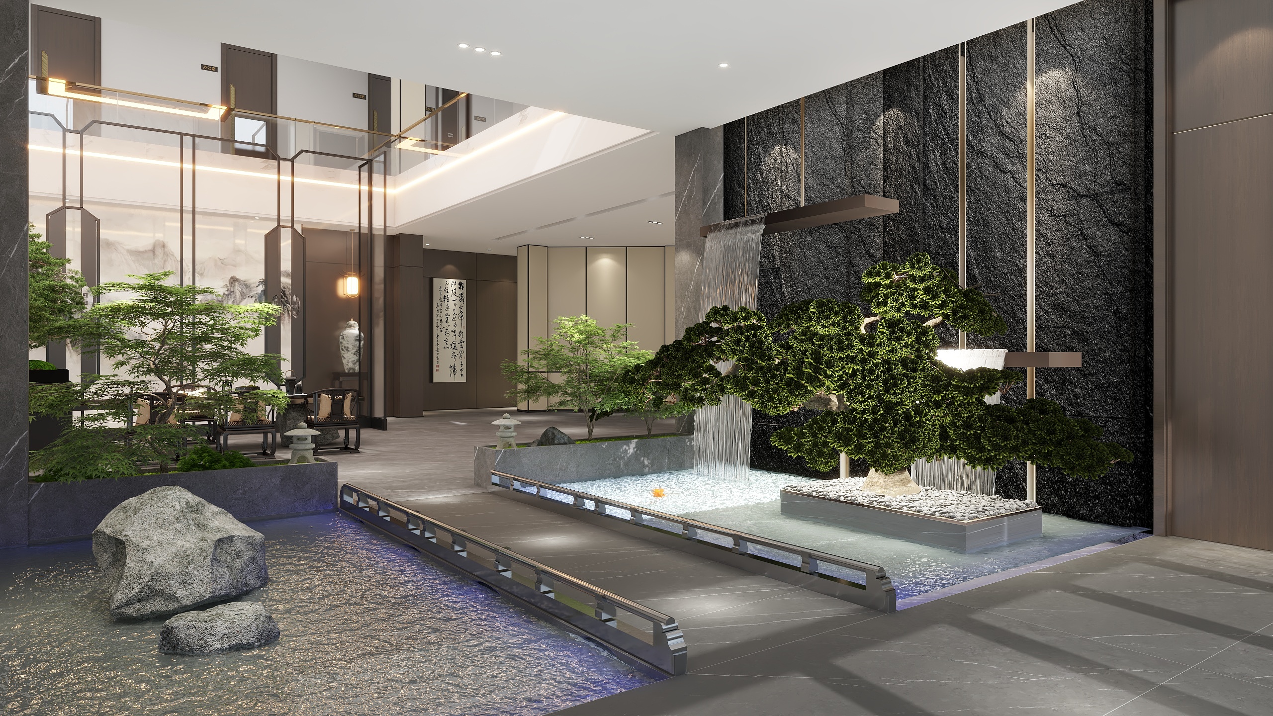 鲸鱼设计装饰-本府会所-装修设计方案