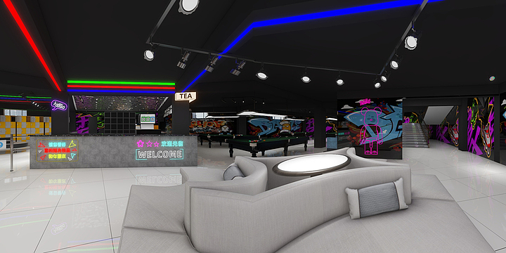 卢氏县匠心装饰有限公司-滑冰场-装修设计方案