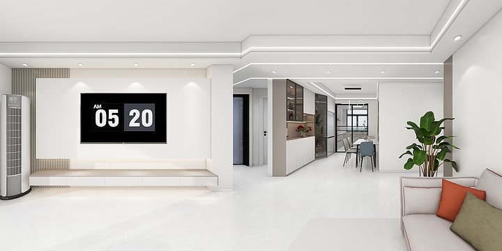 ゛明天的明天-碧波府北区6#1601-装修设计方案