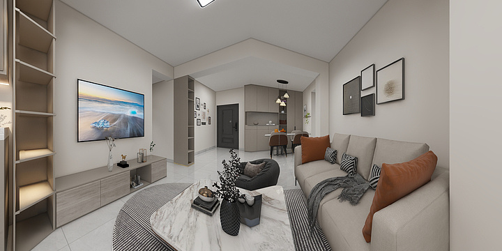 DDL木子-天河花园西塔-装修设计方案