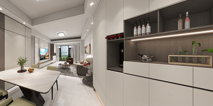 金禾劉佳林-誉峰13-1106确认方案-装修设计方案