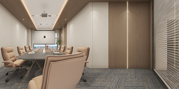 魏艳双-接待会所-格尔木新中式-装修设计方案