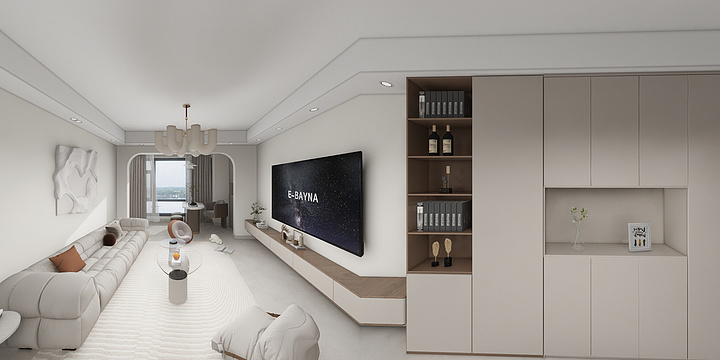 靓家居丨靑杨Design-富力城B区27栋2101-装修设计方案