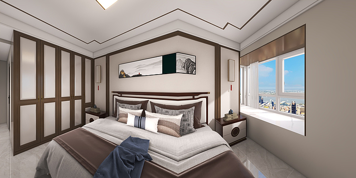 木锦设计整装-瑞和家园3.1.601-新中式-修改版-装修设计方案