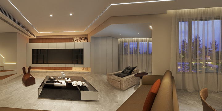 笃睦和空间设计-华侨城主卫3-装修设计方案