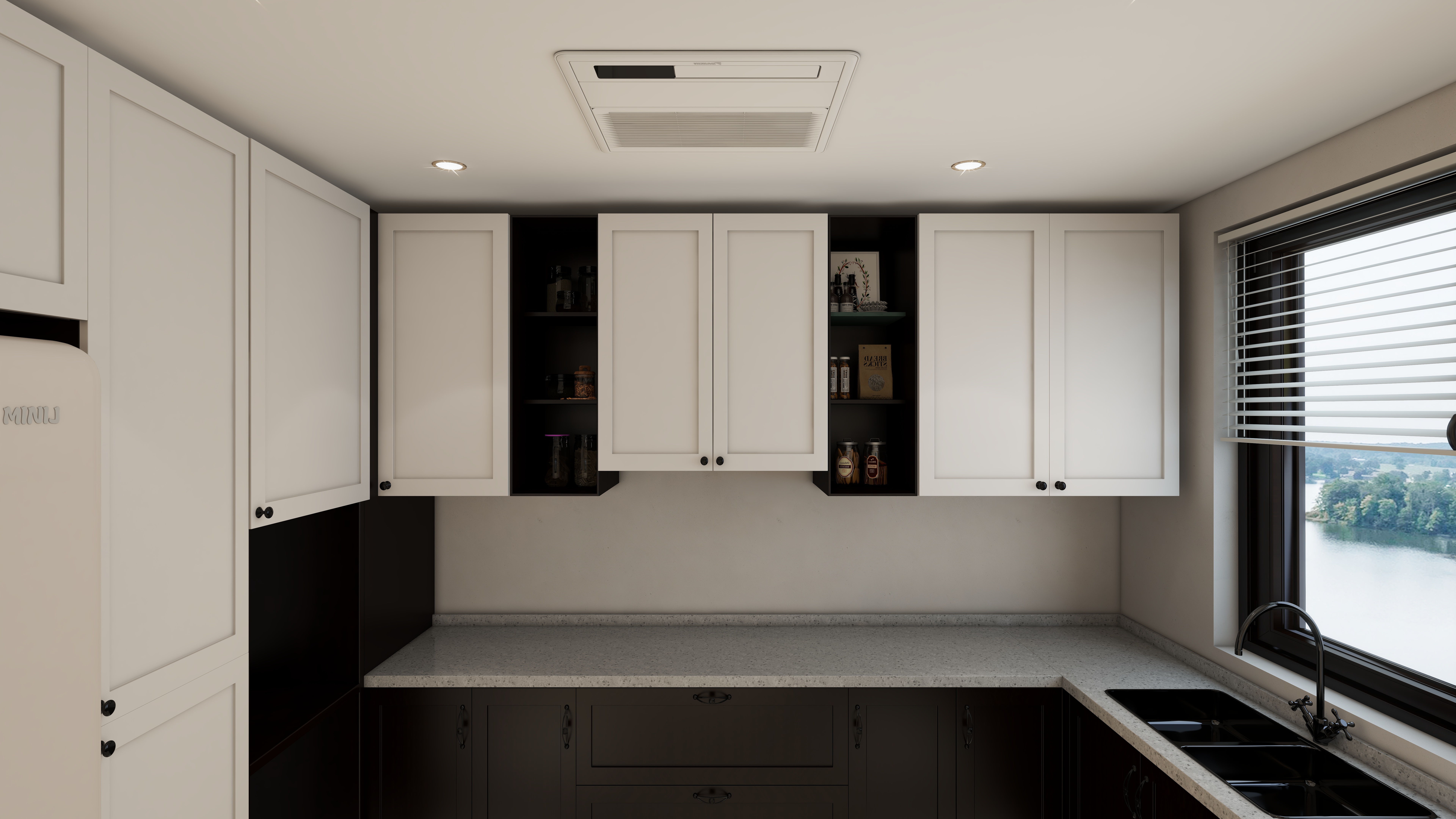 秦兴速-LDK一体化方式复古风设计，尽享春日暖阳-副本-装修设计方案