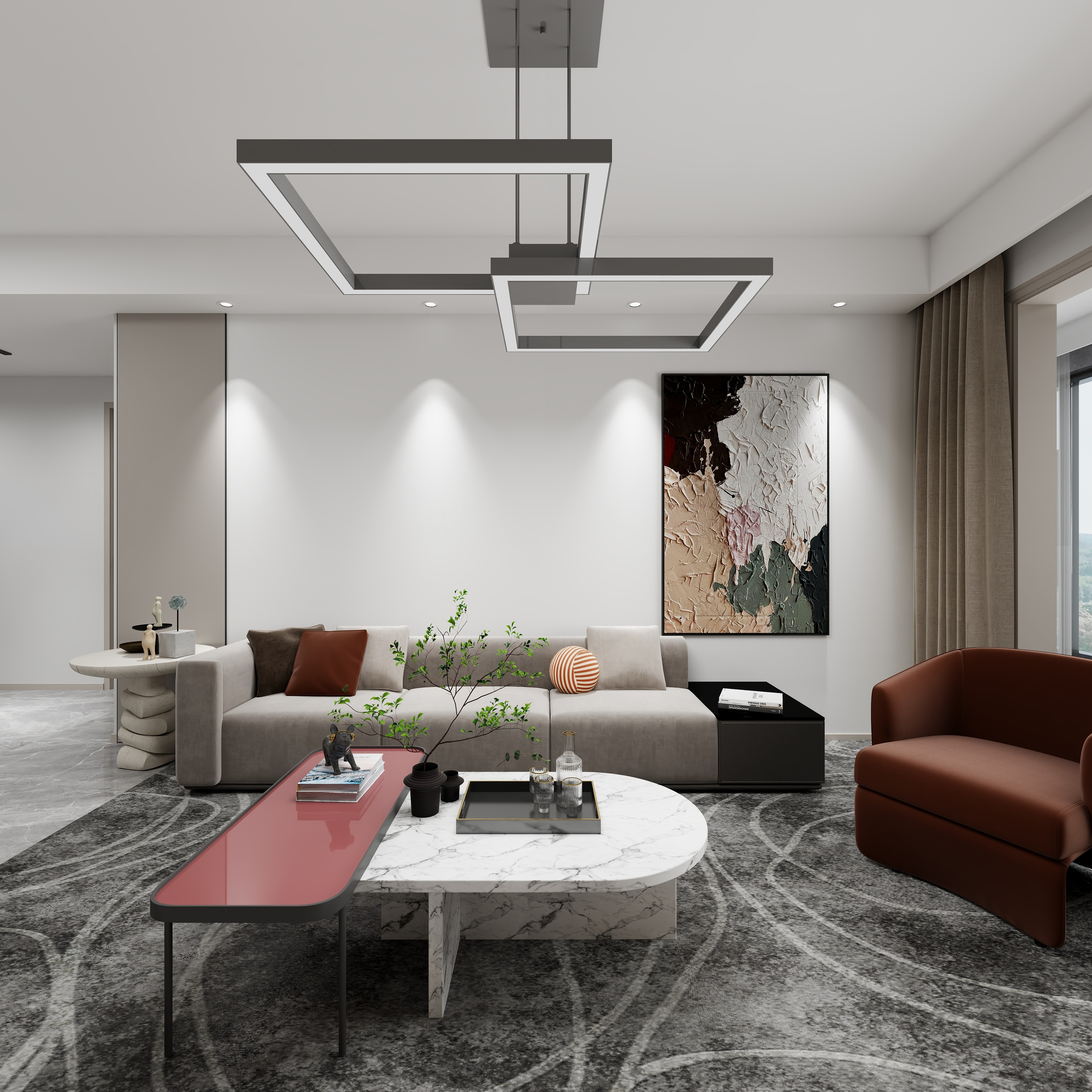 ART义冲-云107平-装修设计方案