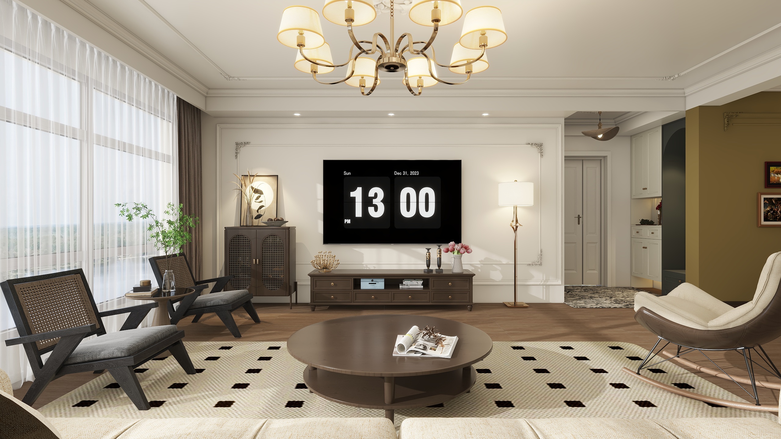 任桂辉-中央公园-装修设计方案