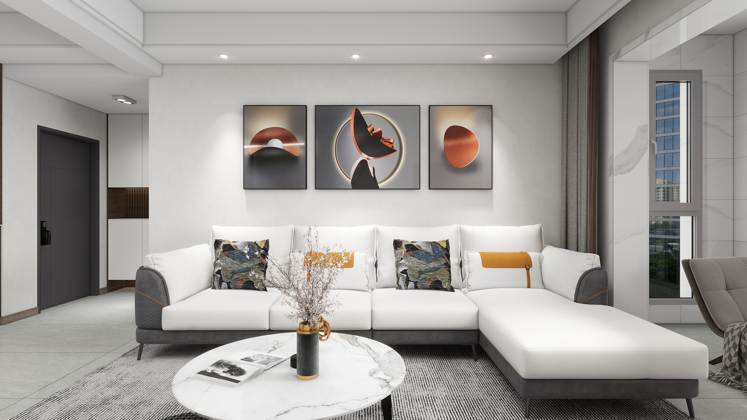 设计师如一-剑桥鑫天地A栋-装修设计方案