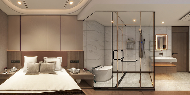 處沉-木杆刘总酒店-装修设计方案