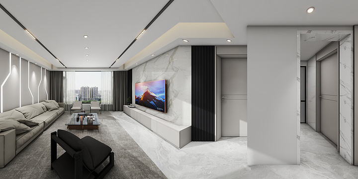 嵇木咏道-学府花园-于雷-装修设计方案