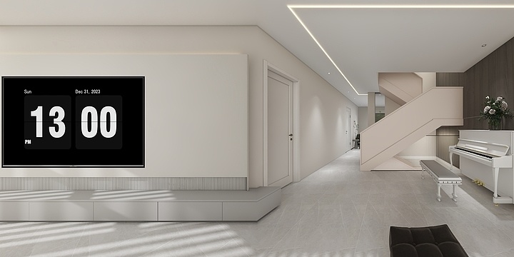 A家装设计徐文骁-极简别墅复式-副本-装修设计方案