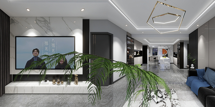 飞淼室内设计家装1部-学府新城第二期C3-1-502-装修设计方案