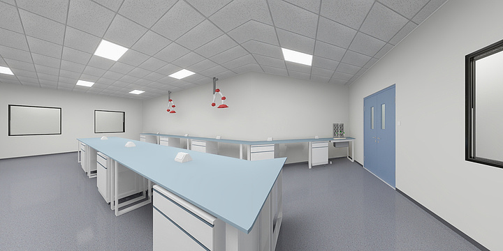 AHJM01-带滑轮实验柜-装修设计方案