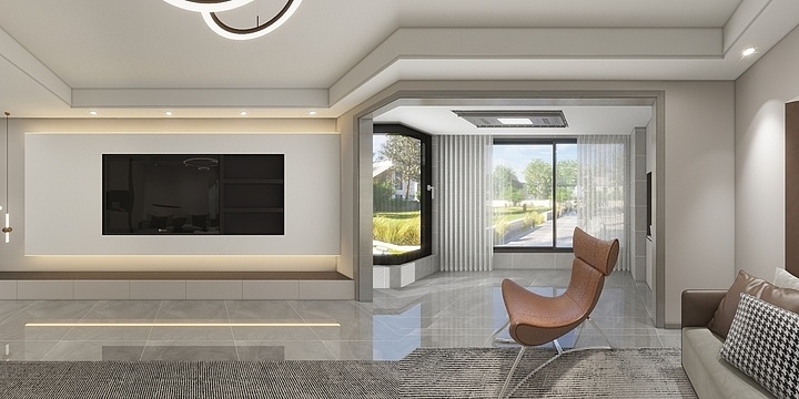 整装设计LN-光合宸苑16#136平dwg-装修设计方案