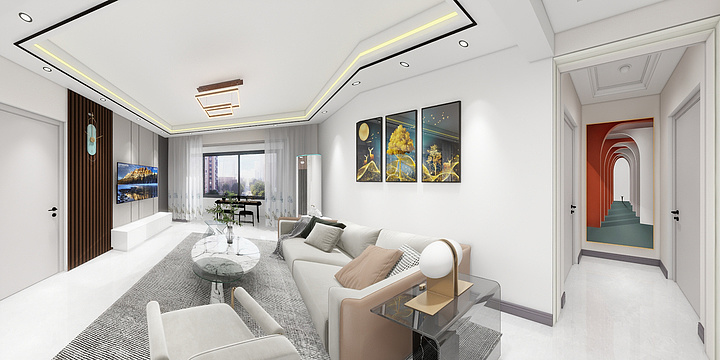 鹏飞装饰家居-英西小区 静-装修设计方案