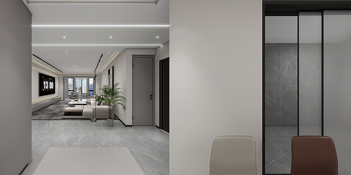 临沂匠心艺设计-滨河名邸-装修设计方案