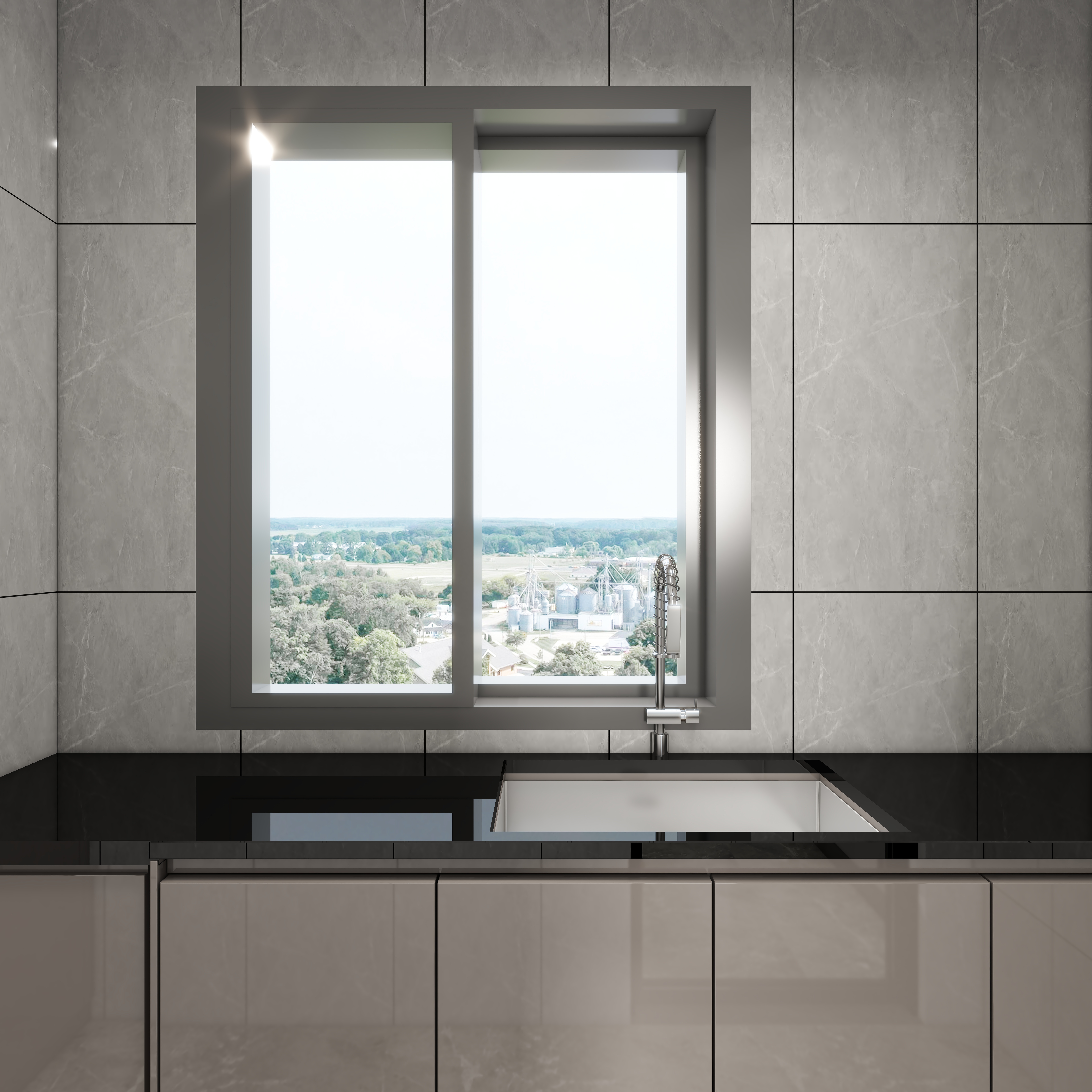 艺雅丽-100平现代简约 装修效果图