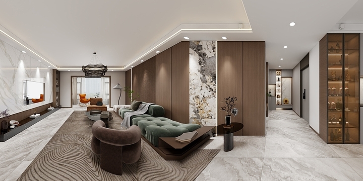 城市之光设计工作室-龙城壹号设计方案-装修设计方案