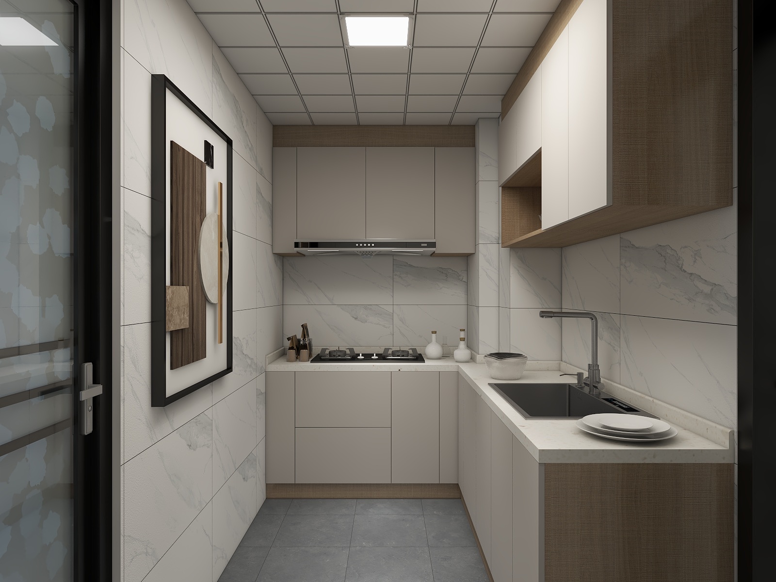 李林-北欧72㎡2室装修效果图