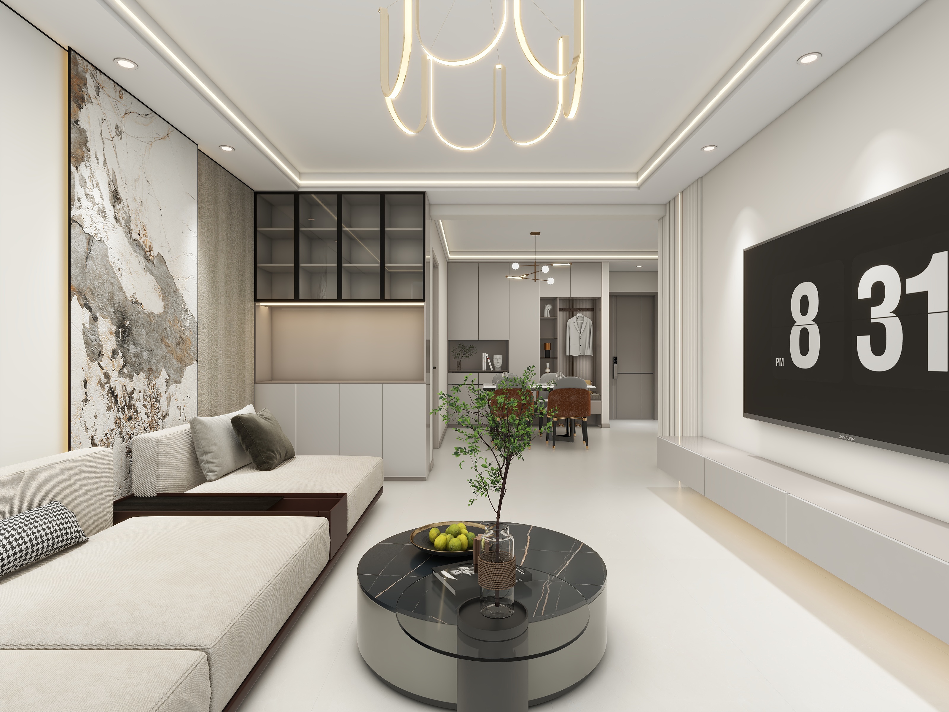 贾珍宇-水岸小镇~现代-装修设计方案