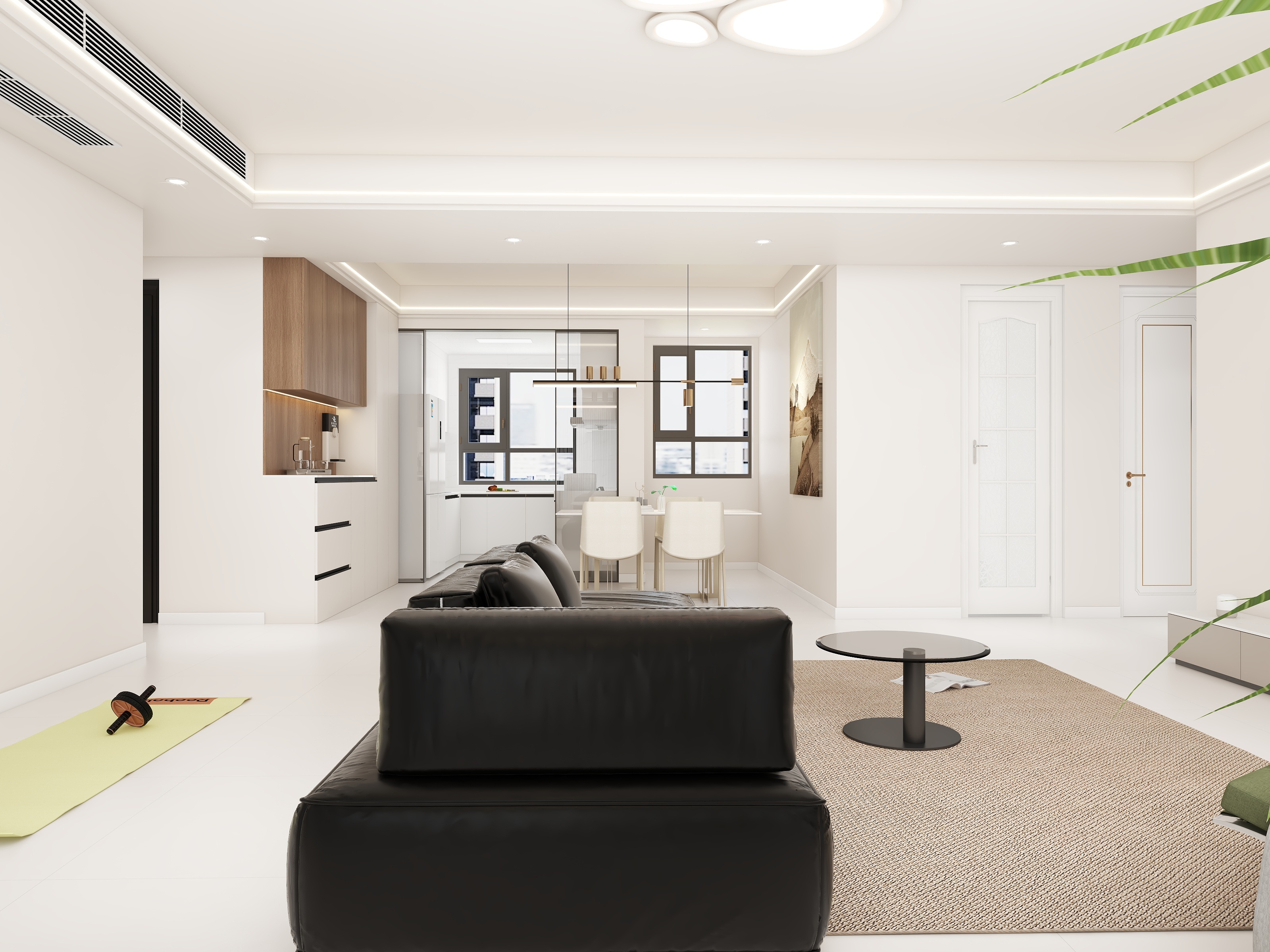 LM_DESIGN-北海腾飞花园5-1802  方案+效果图-装修设计方案