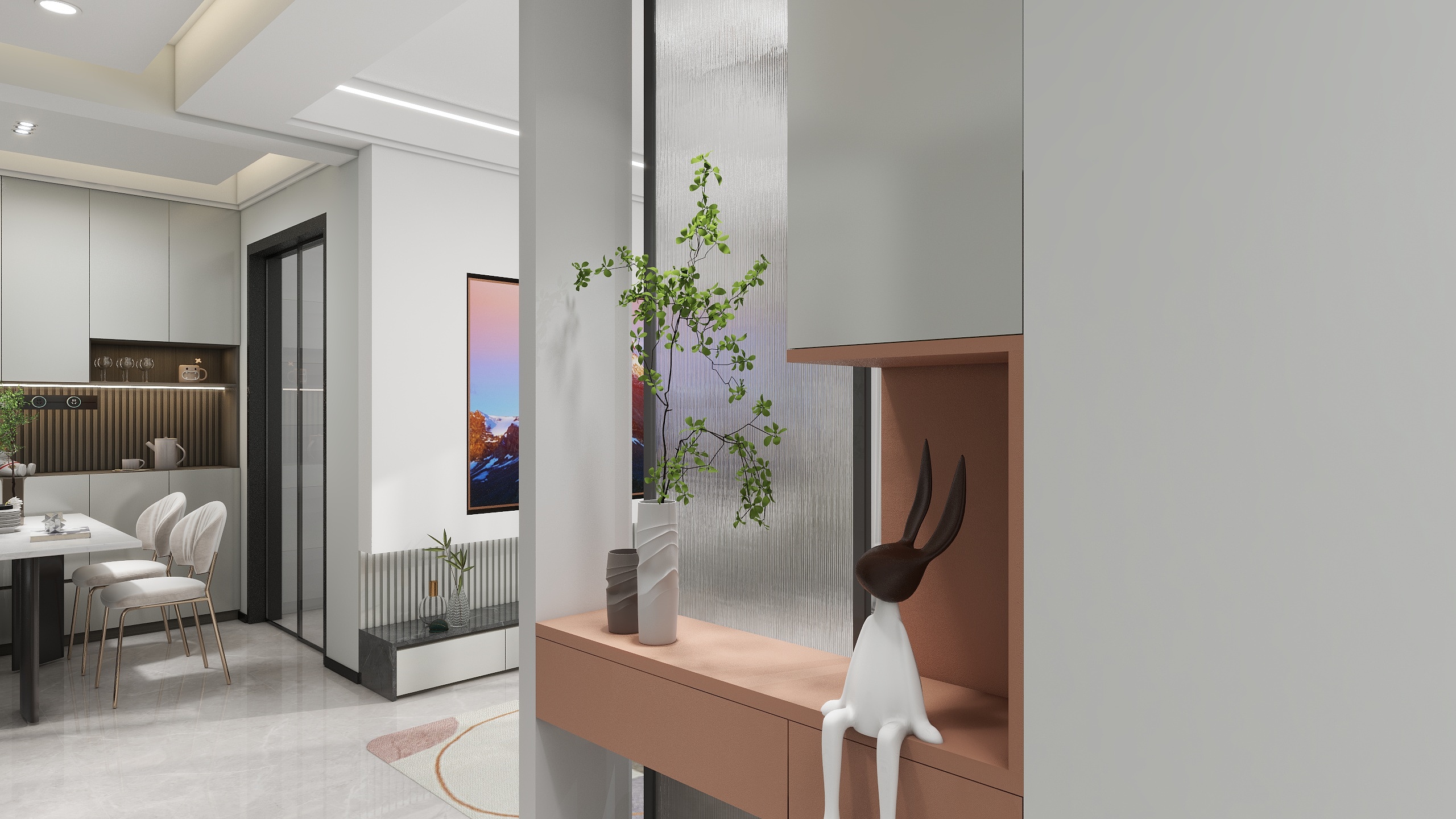 阳泉装修哥亿佳装饰-四矿小区-装修设计方案