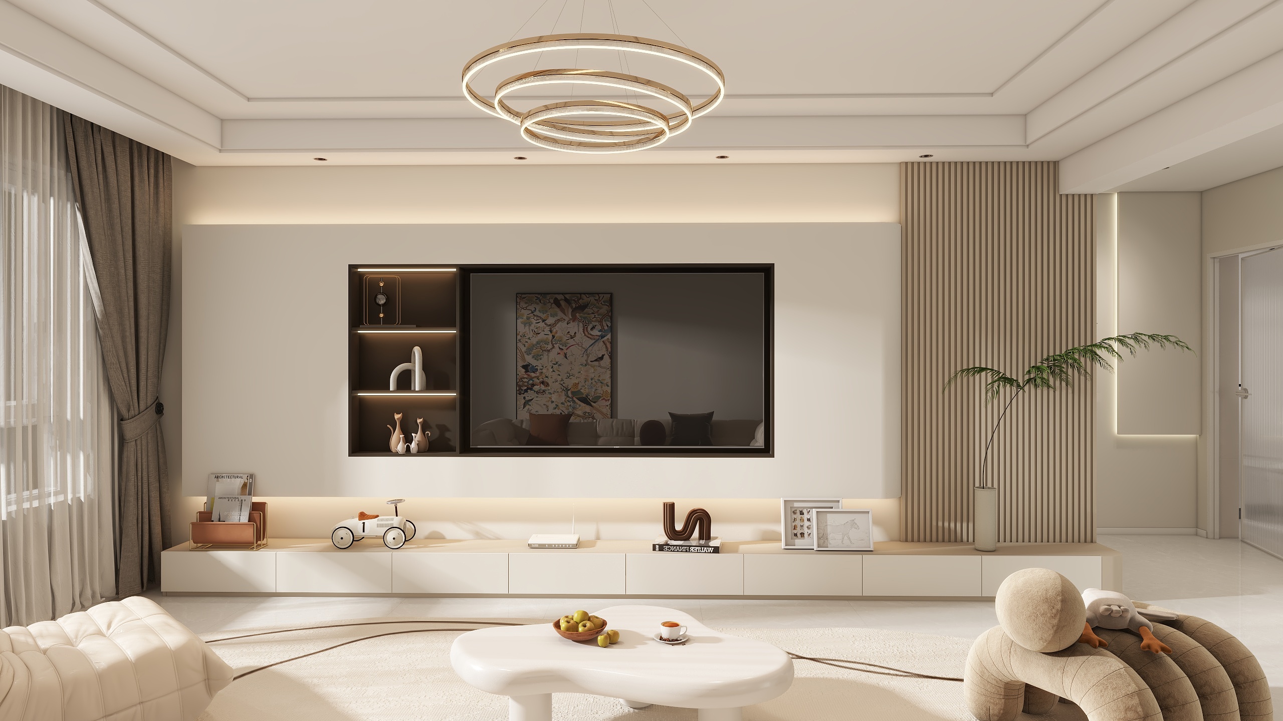 设计号专用11-126㎡3室-装修设计方案