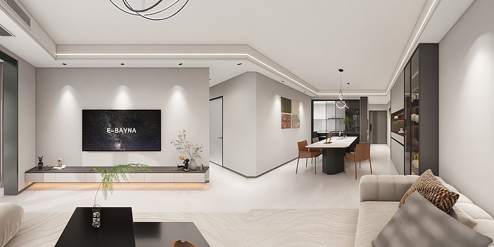 蓝图丨设计-金钟定王台邓总2002-装修设计方案