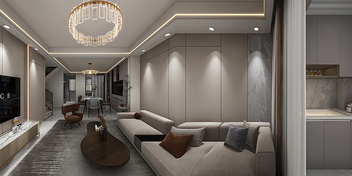 一戴-泊仕金岸13号楼-装修设计方案