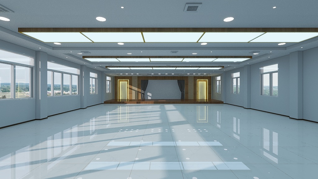 概念DI空间-路达办公室-会议室（铝扣板）-装修设计方案