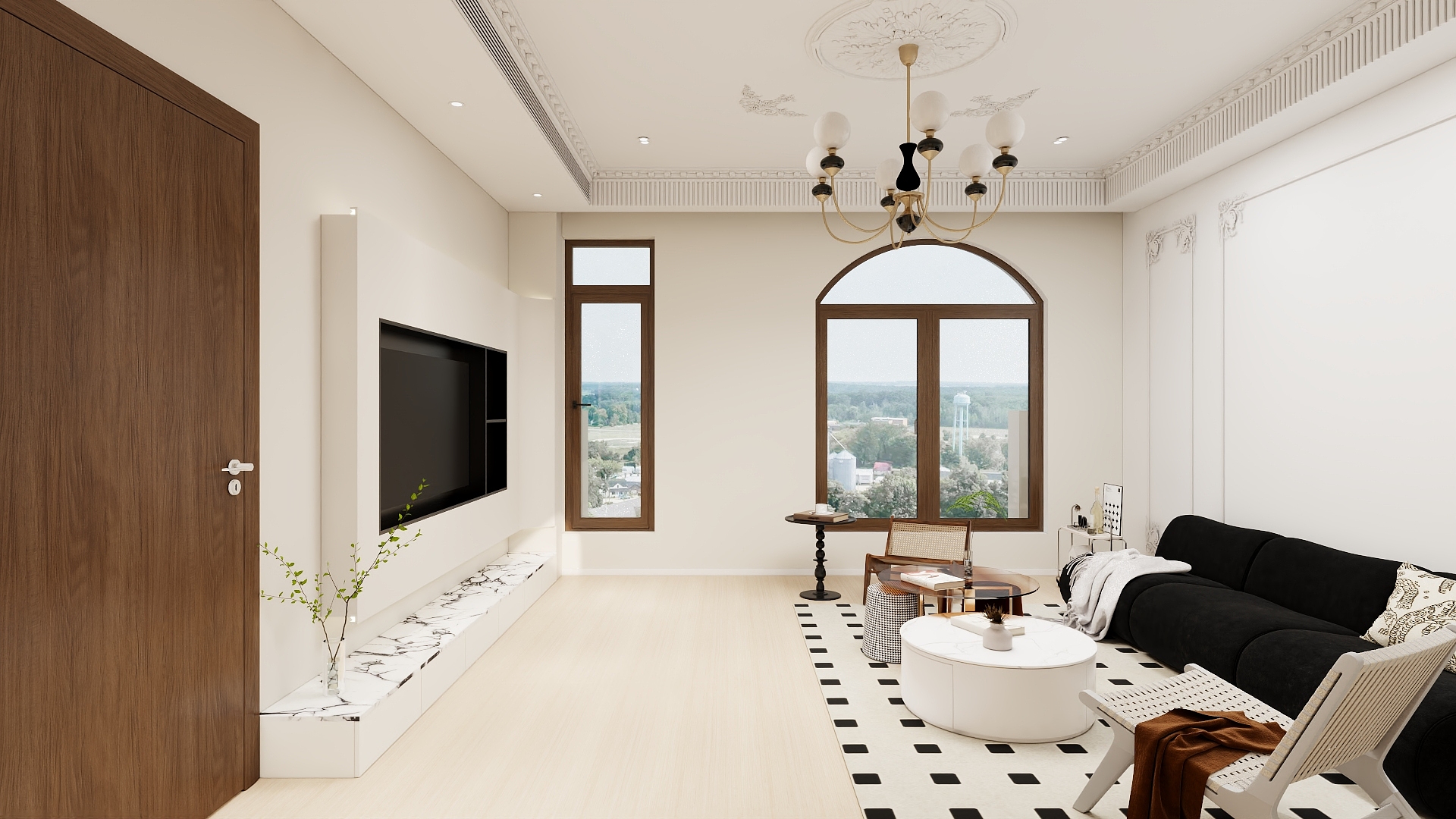 崔凤丽-久事西郊别墅-装修设计方案