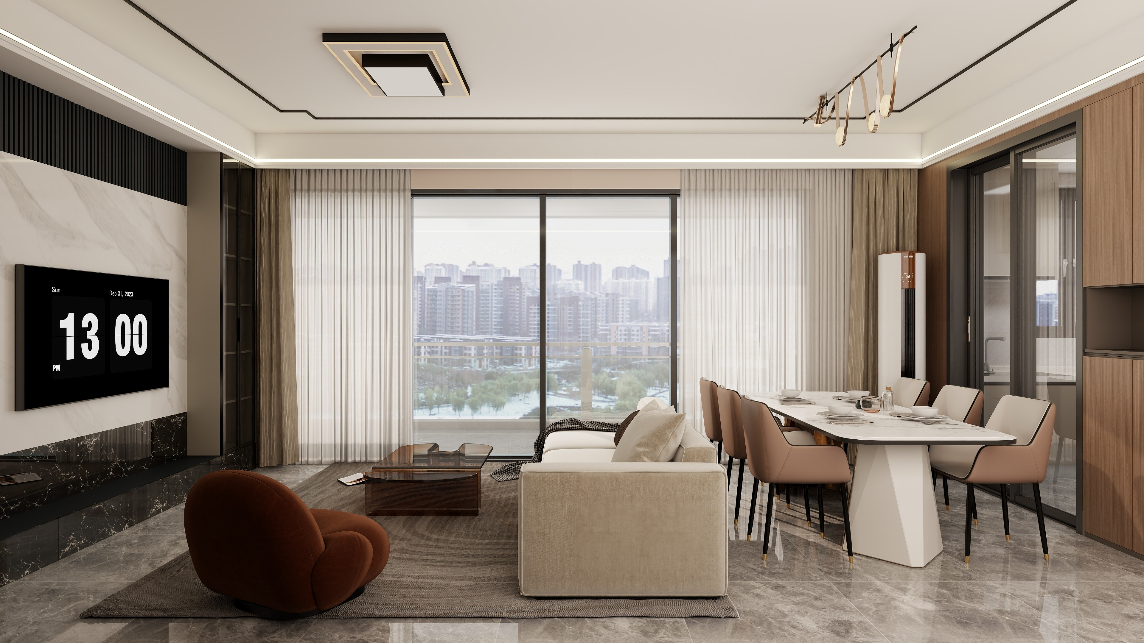 全案设计-邓晓宇-牧云溪谷和悦府李总雅居-第二版-装修设计方案