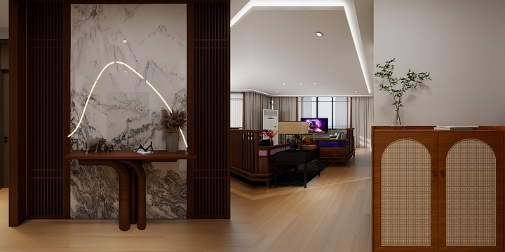 小辉pOdS-亚朵酒店顶楼设计图-装修设计方案