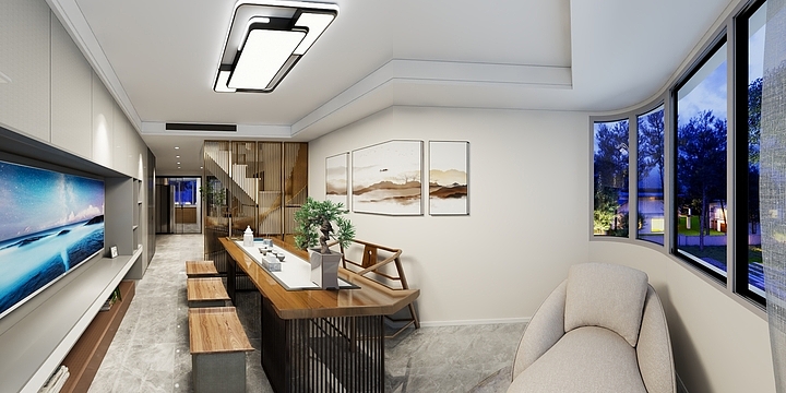 Franck悦-复式设计方案-装修设计方案