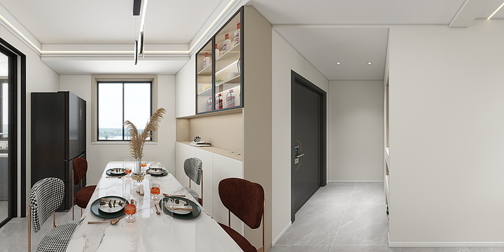 全案整装设计李艳超-吾悦鸿城2-1-304-装修设计方案